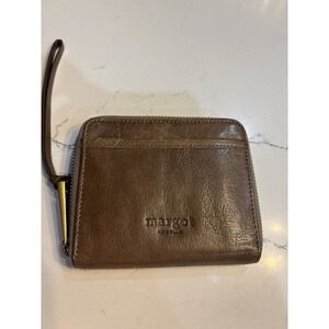 Margot New York Leather Cyrus Wristlet & Kate Card-Case UNIQUE